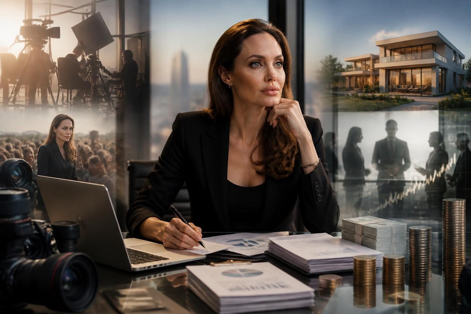 Majątek i działalność biznesowa Angeliny Jolie – zarobki, kontrakty, marki, inwestycje i dodatkowe źródła dochodu