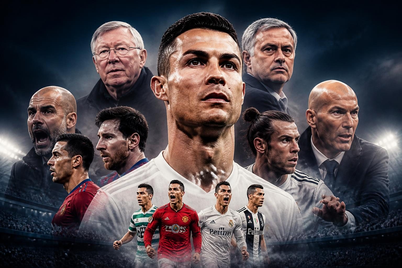 Najważniejsi trenerzy, partnerzy, rywale i osoby mające wpływ na karierę Cristiano Ronaldo
