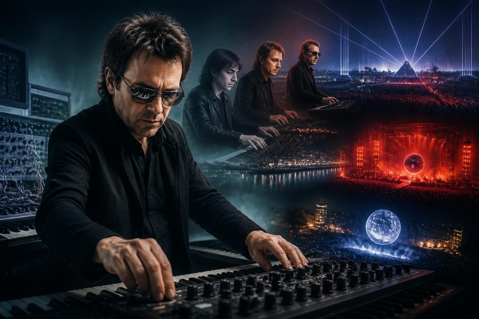 Najważniejsze dzieła i etapy kariery Jean Michel Jarra