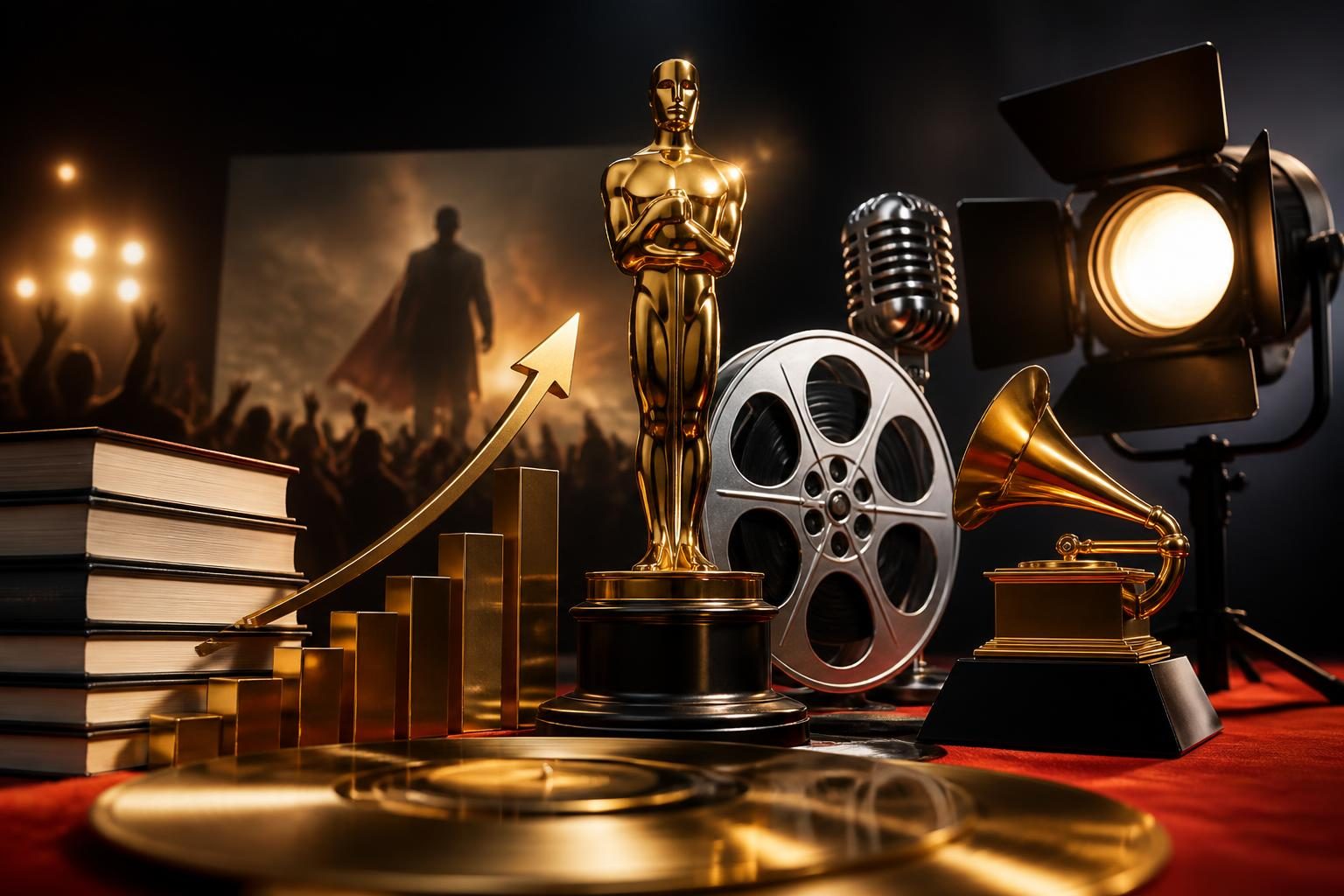 Najważniejsze dzieła i osiągnięcia – bestsellery, przeboje, filmy, nagrody, rekordy oraz sukcesy komercyjne