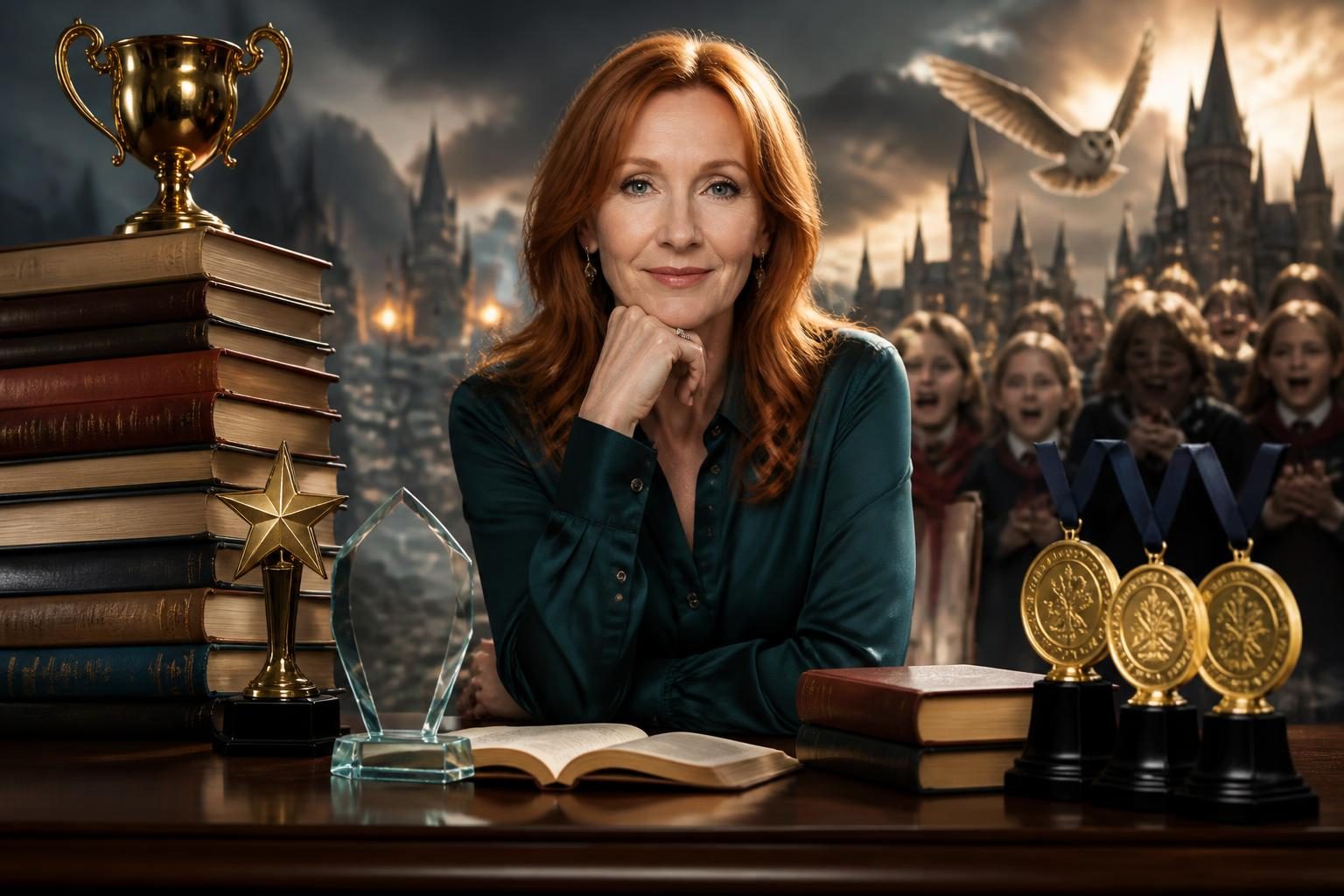 Największe sukcesy J K Rowling – nagrody, wyróżnienia, rekordy, bestsellery oraz osiągnięcia komercyjne