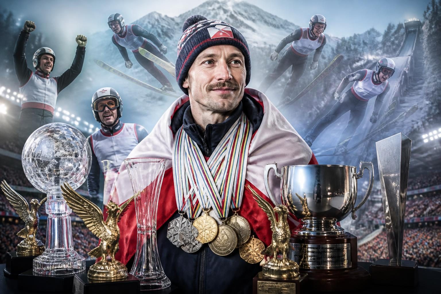 Największe sukcesy, tytuły, medale, trofea i zwycięstwa Adama Małysza