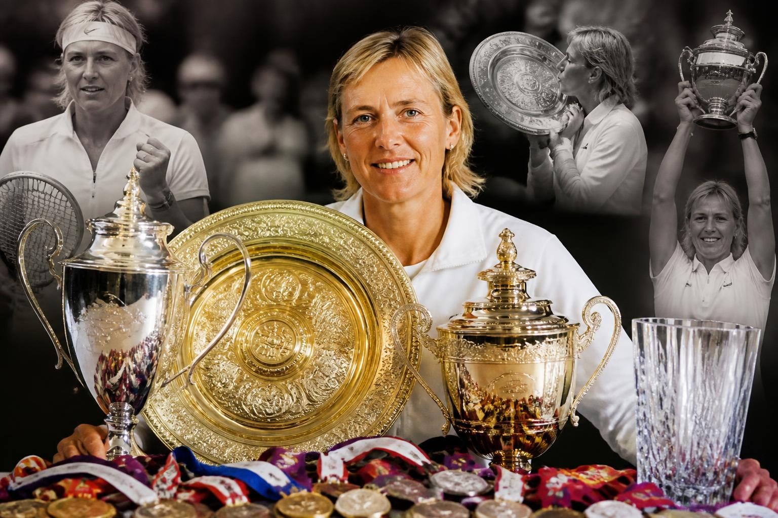 Największe sukcesy, tytuły, medale, trofea i zwycięstwa Martiny Navratilovej