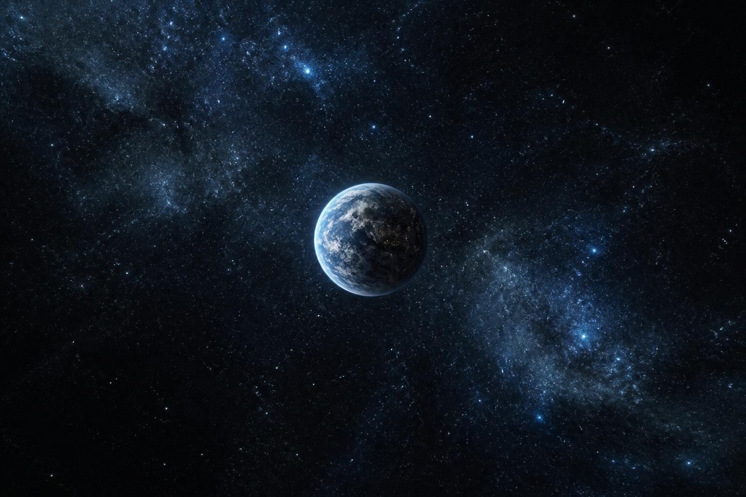 „Nasza planeta jest samotną wyspą w ogromie kosmosu.”