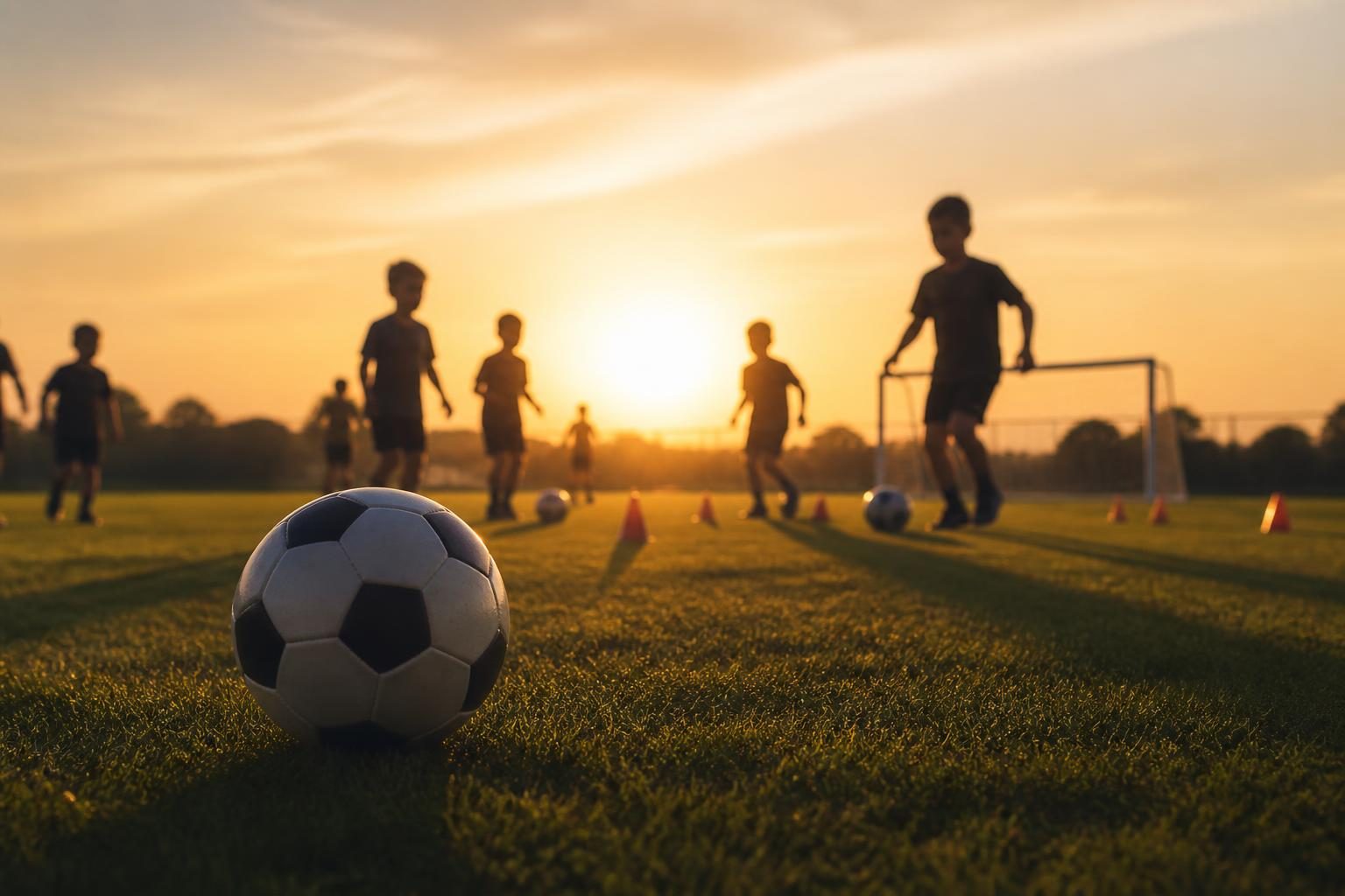 Pierwszy kontakt ze sportem i początki treningów Messiego
