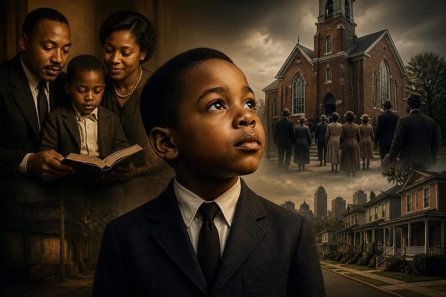 Pochodzenie, dzieciństwo, rodzina i środowisko, w którym dorastał Martin Luther King Jr