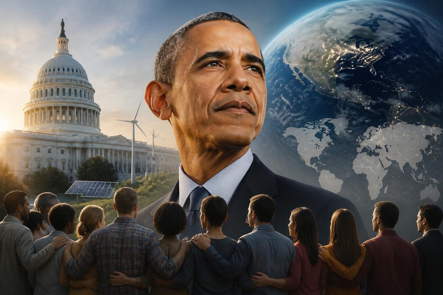 Poglądy Baracka Obamy, ideologia, wizja państwa, społeczeństwa oraz świata