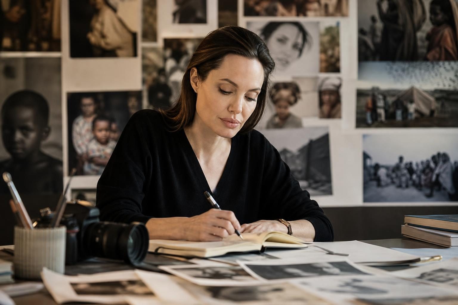 Styl twórczy i proces pracy Angeliny Jolie – inspiracje, charakterystyczne motywy i rozwój warsztatu