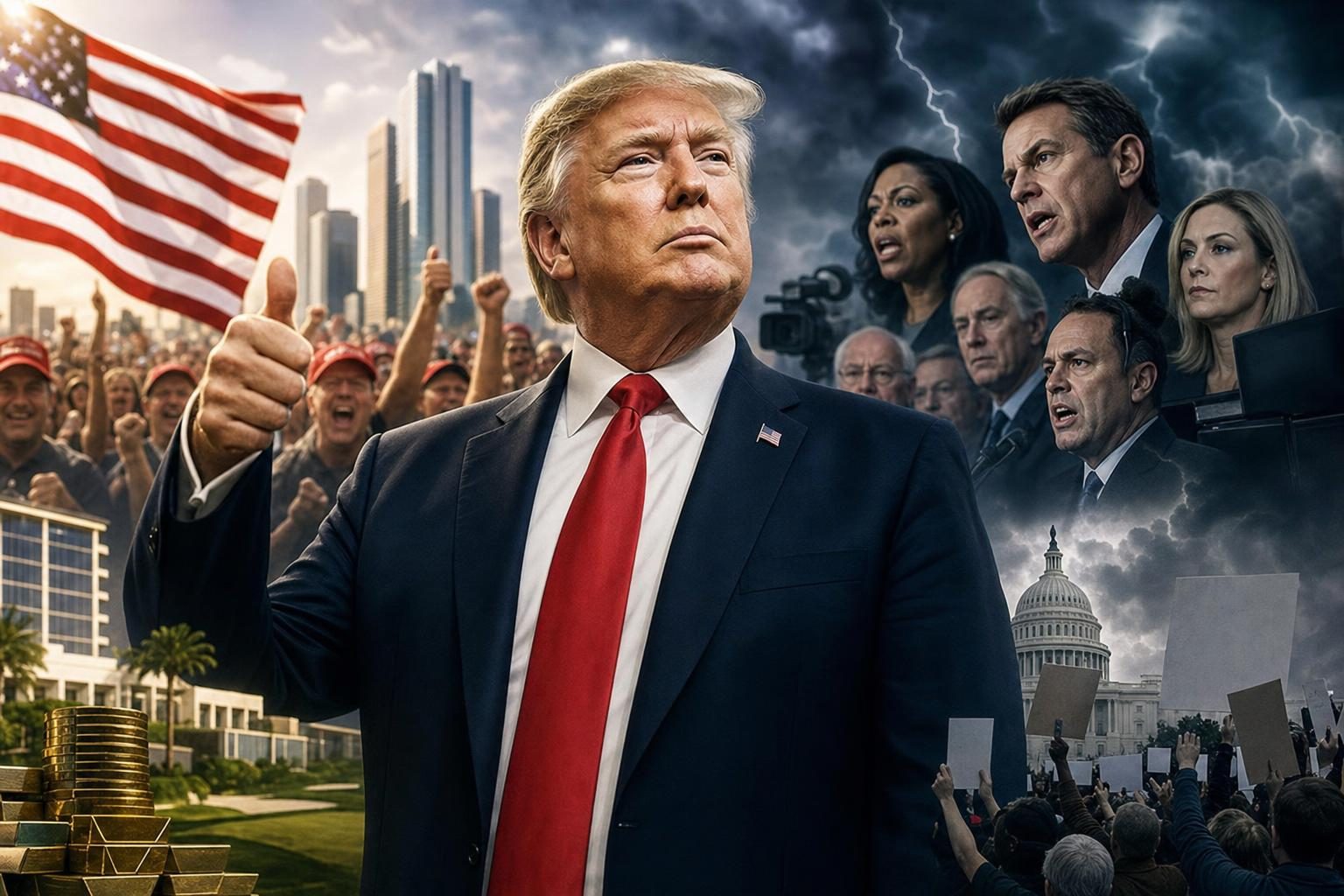 Sukcesy Donalda Trumpa, porażki, przeciwnicy polityczni, krytyka i najważniejsze kontrowersje