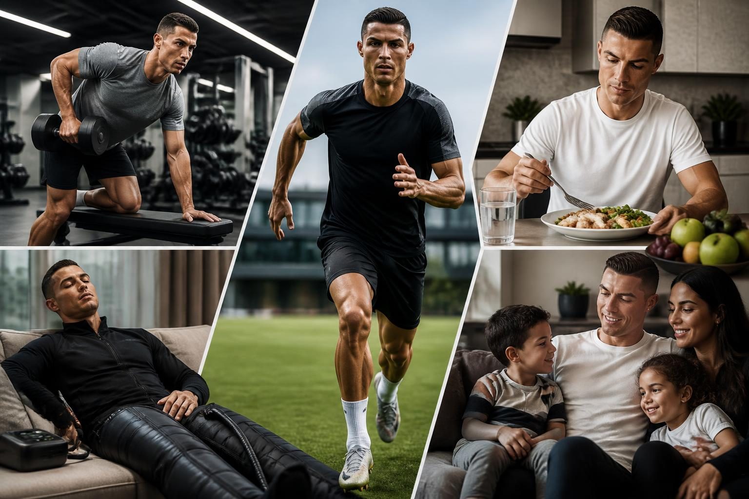 Trening, dieta, regeneracja i codzienne życie Cristiano Ronaldo