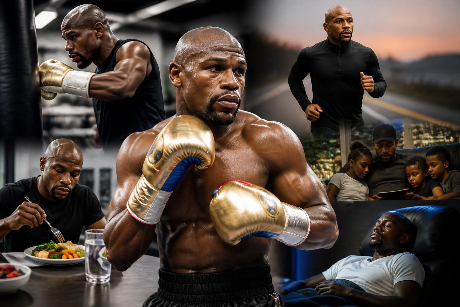 Trening, dieta, regeneracja i codzienne życie Floyda Mayweathera