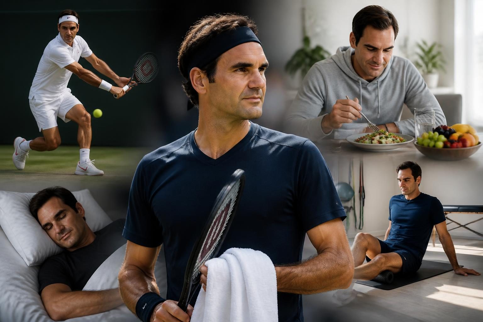 Trening, dieta, regeneracja i codzienne życie Rogera Federera