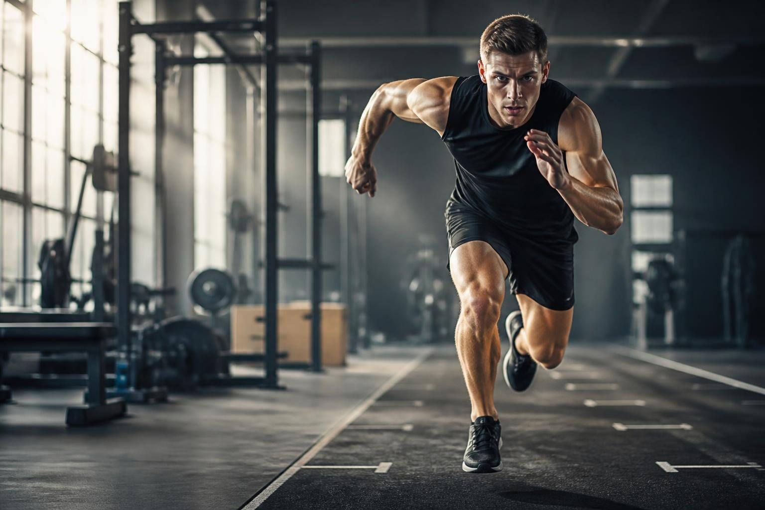 Trening sportowca
