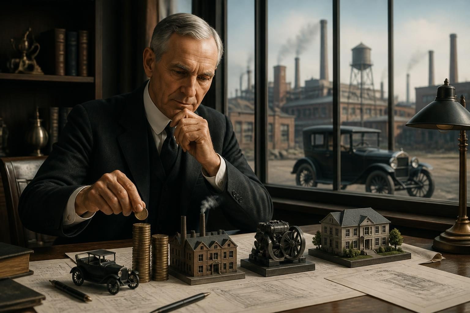 W jaki sposób inwestował swoje pieniądze Henry Ford?